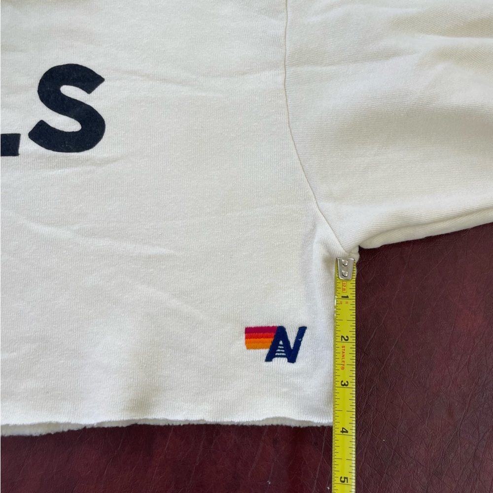 Aviator Nation Cream 'Locals Only' Sweatshirt - Picture 4 of 4